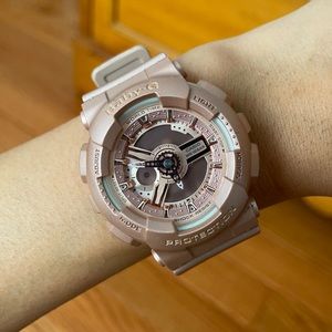 Light pink baby G G-Shock watch